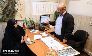 بازدید عضو شورای شهر از مرکز ارتباطات شهرداری تهران 7