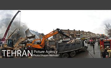 سومین روز عملیات امداد ونجات حادثه پلاسکو -3 26