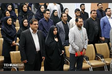 رونمایی از احکام پرسنل حجمی ایثارگر شهرداری تهران 22