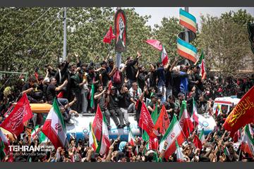 تشییع پیکر آقای شهید ایران - ۶ 5