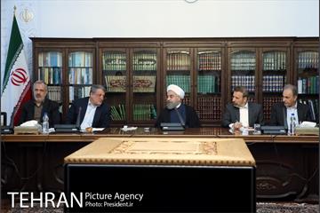 دیدار دکتر نجفی و اعضای شورای شهر تهران با رئیس جمهور 8