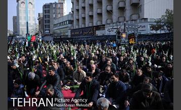 عزاداری شهادت حضرت زهرا(س) در میدان فاطمی  11