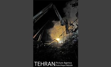 امداد رسانی شبانه در حادثه پلاسکو 39