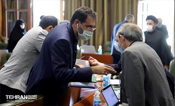 مراسم تودیع پیروز حناچی، شهردار سابق تهران در صحن شورای اسلامی  36