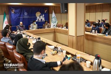 جلسه تودیع و معارفه رئیس مرکز ارتباطات و امور بین الملل شهرداری تهران 18