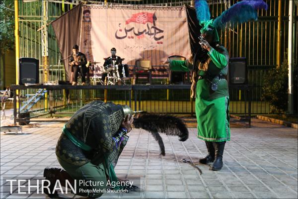 برگزاری اعزای حسینی در بوستان قصر منطقه هفت 25