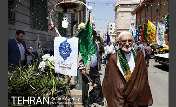 راهپیمایی دسته های شادی به مناسبت ولادت حضرت امیرالمومنین(ع) 8