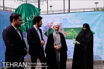 آیین رونمایی از تابلوی میدان قمر بنی هاشم (ع) 11