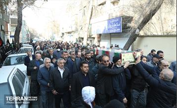 تشییع پیکر شهید محمدرضا خانه عنقا 2