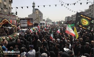 تشییع شهدای اقتدار ملی در تهران - 3  48