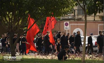 دسته عزاداری دانشگاه امام صادق(ع) در ظهر تاسوعا 5