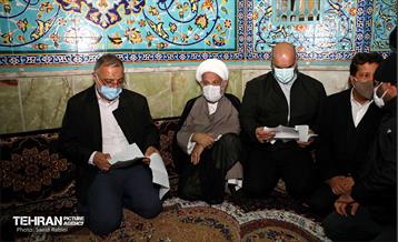 دیدار مردمی شهردار تهران در مسجد نواب صفوی 8