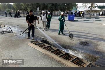 خدمات شهرداری تهران در مرز مهران 6