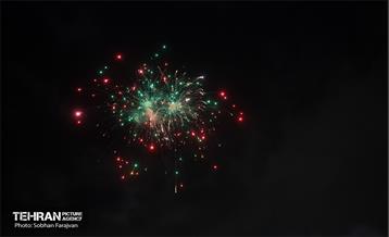 نورافشانی جشن پیروزی انقلاب اسلامی در میدان آزادی 5