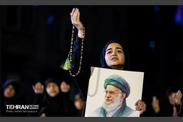 مراسم عزاداری شهادت رهبر انقلاب اسلامی در میدان شهدای هفتم تیر 26
