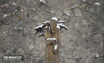 روز برفی تهران 9