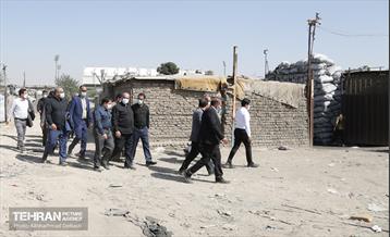 بازدید معاون فرهنگی شهردار تهران از منطقه خلازیر 12