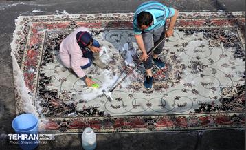 قالیشویی سنتی در چشمه علی 42