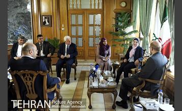 دیدار شهردار بغداد با دکتر قالیباف 8