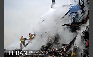 سومین روز عملیات امداد ونجات حادثه پلاسکو -4 20