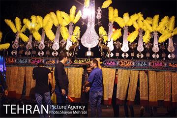 شور حسینی در خیابان گرگان 5