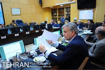 حضور شهردار تهران در کمیسیون عمران مجلس شورای اسلامی 9