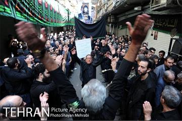 تاسوعا حسینی در بازار تهران 8