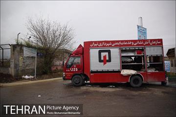 تخلیه آب از منازل مسکونی شهر آق قلا 5