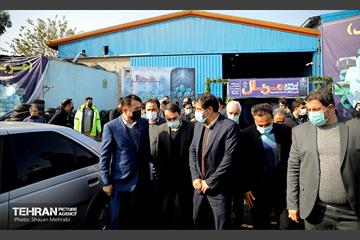 افتتاح دو پروژه خدمات شهری منطقه 19 شهرداری تهران 30