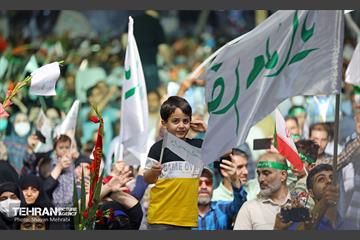 اجتماع بزرگ امام رضایی‌ها در تهران 54