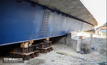 بازگشایی پل تقاطع غیرهمسطح بزرگراه شهید همدانی با رودخانه وردآورد 30