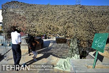 نمایشگاه دفاع مقدس در میدان بهارستان 46
