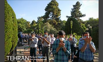 نماز عید فطر در دانشگاه تهران 14