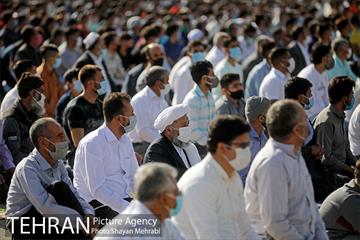 اقامه نماز عید فطر افغانستانی های اهل تسنن مقیم تهران 39