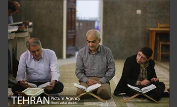 تلاوت قرآن و افطاری ساده مساجد در ماه مبارک رمضان 3