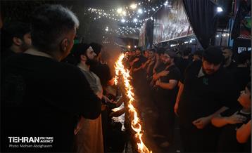 آیین مشعل‌گردانی در دولت آباد تهران 21