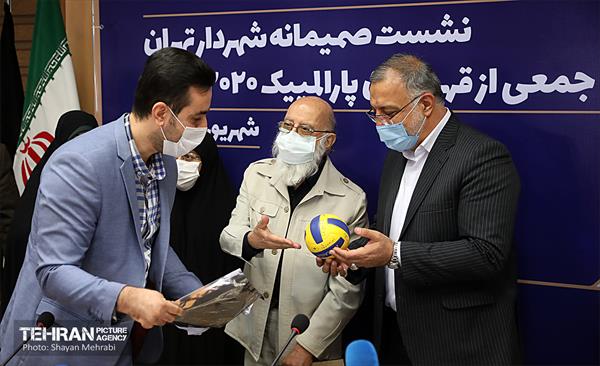 نشست صمیمانه شهردار تهران با جمعی از قهرمانان پارالمپیک 2020 توکیو 42