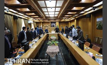 جلسه کمیته ترافیک با حضور شهردار تهران 1