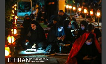 مراسم احیای شب بیست و سوم ماه مبارک رمضان در گلزار شهدای بهشت زهرا(س) 24