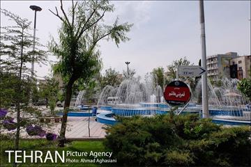 آیین رونمایی از تابلوی میدان قمر بنی هاشم (ع) 2