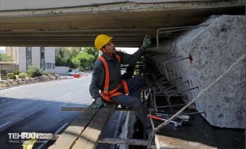 بهسازی لرزه ای پل یادگار امام(ره) - مرزداران 33