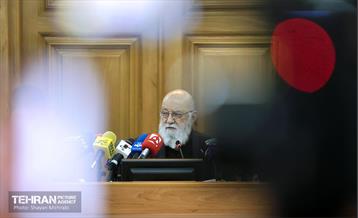 نشست خبری رئیس شورای اسلامی شهر تهران 8