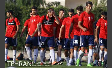 تمرین تیم ملی فوتبال ایران