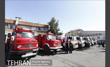 عملیات ضدعفونی محدوده مرکزی تهران 1