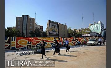 پروژه ساماندهی میدان هفتم تیر در آستانه بهره برداری 6