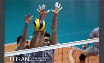 تمرین تیم ملی والیبال