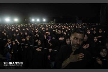 تشیع شهید پلیس در هیأت رایة العباس(ع) 22