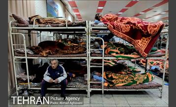 شب های گرم زمستانی گرمخانه خاوران 11