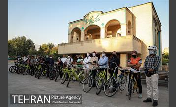 افتتاح مسیر ویژه دوچرخه بوستان گفتگو 18