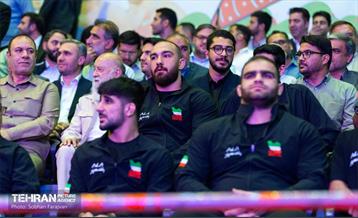 مراسم تجلیل از کشتی‌گیران قهرمان (جشنی برای ایران)  21